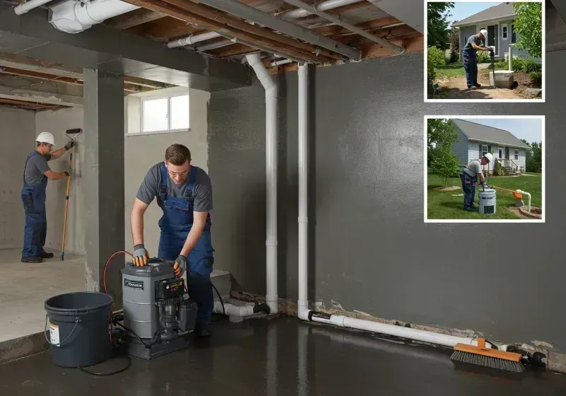 Basement Waterproofing and Flood Prevention process in West Clarkston-Highland, WA